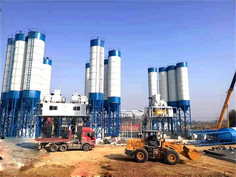 一套50型簡易小型混凝土攪拌站，小型簡易混凝土攪拌站有幾方機